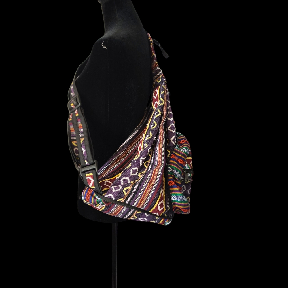 Colorful Patterned Sling Bag - Picture 5 of 8